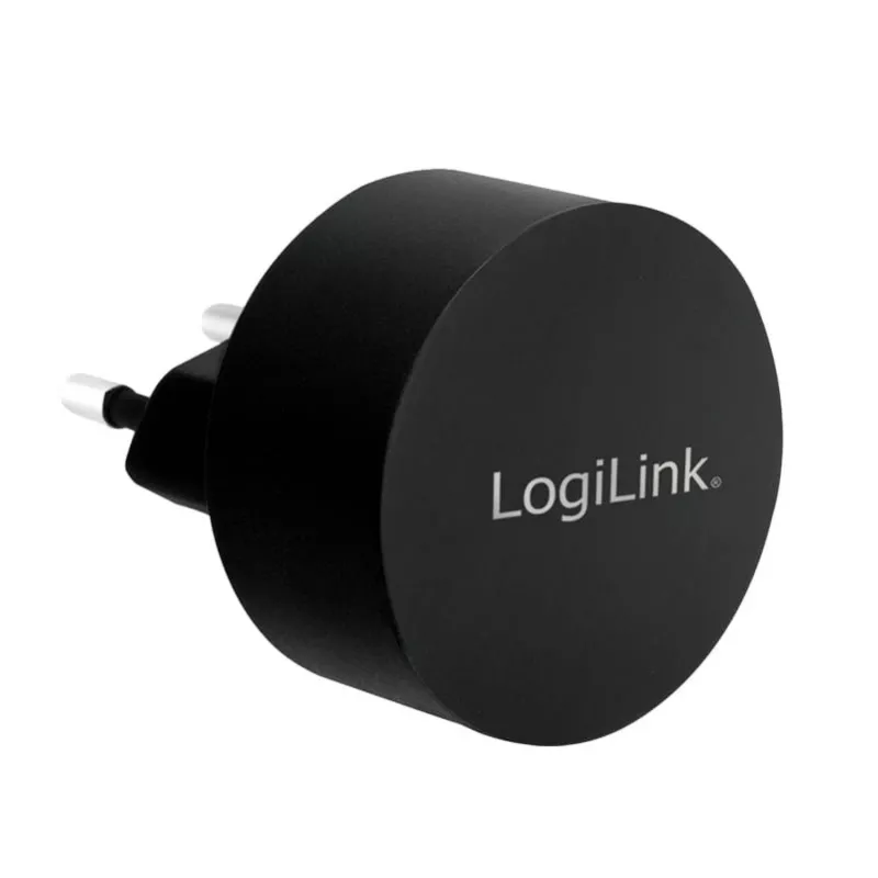 USB sieninis adapteris LogiLink PA0218 2x USB prievadas greitam įkrovimui 10,5W
