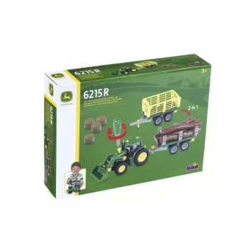 Žaidimų rinkinys Theo Klein 3906 – John Deere traktorius su priekaba