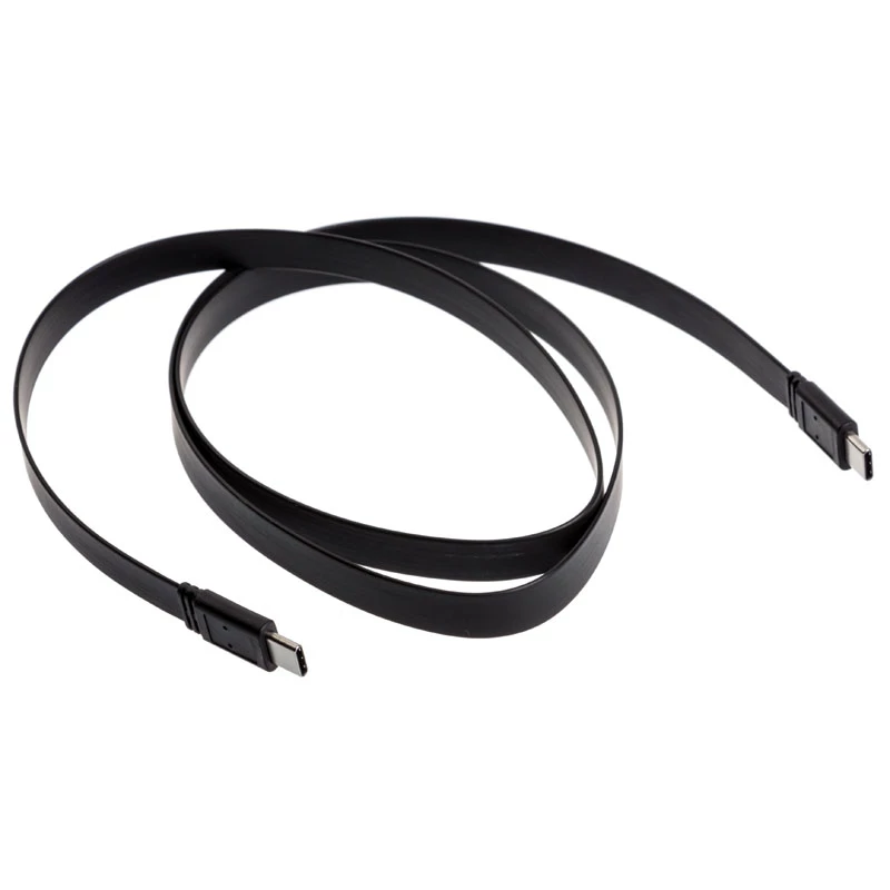 USB-C laidas Akasa AK-CBUB46-10BK USB 3.2 Gen 2 1 m juodas