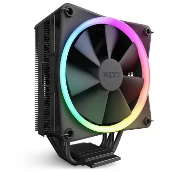NZXT T120 RGB procesoriaus aušintuvas 12 cm juodas 1 vnt.