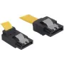 SATA kabelis DeLOCK 82812 0,7 m SATA 7-pin geltonas