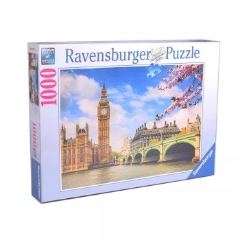 Dėlionė Ravensburger Big Ben London 88777 – 1000 dalių, standartinis formatas