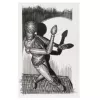 Mechaninių pieštukų rinkinys Faber-Castell 167154 – 6 vnt., juodas plastikinis korpusas, juodas grafitas
