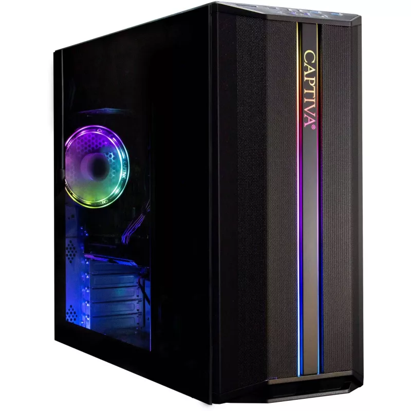 Kompiuteris Captiva CAPTIVA PC Advanced Gaming R92-769 Ryzen 7 5700X 32GB SSD 1TB RTX5060 Ti 8GB Windows 11 Home 64-bit