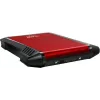 ADATA EX500 išorinis HDD/SSD dėklas Juodas, Raudonas 2,5 colio