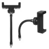Maclean MCE610 10 12W LED žiedinė šviesa su trikoju ir Bluetooth nuotolinio valdymo pulteliu, 3 spalvų režimai, 10 ryškumo lygių, 160 LED, laikiklis išmaniajam telefonui