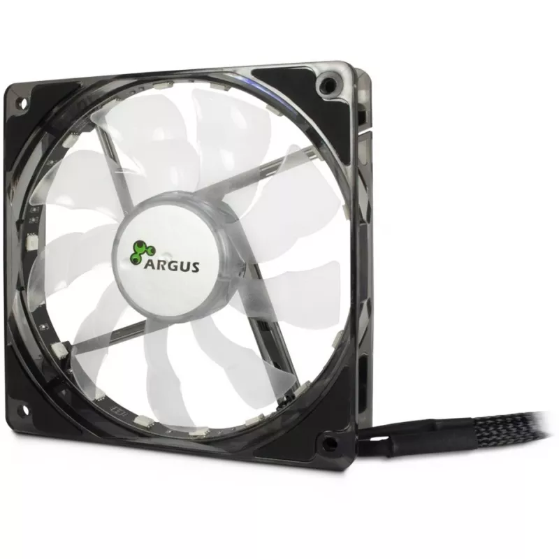 INTER-TECH Argus L-12025 Aura 120mm ARGB korpuso ventiliatorius
