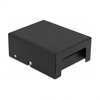 Patch Panel DeLOCK Keystone 4 Port Juodas