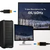 LogiLink CD0103 DisplayPort laidas DP/M į DP/M, 4K/60Hz, CCS, juodas, 5m (CD0103)