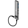 Goobay Slim 4 prievadų USB-Hub USB-C į USB-A 5 Gbit/s USB 3.2 (76563)