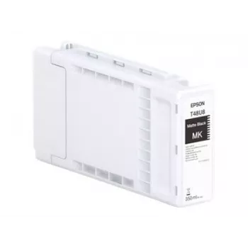 Originalus Epson UltraChrome Pro 6 matinės juodos spalvos kasetė T48U80N 350 ml