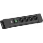 Bachmann CONNECTUS 4xCEE7/3 1 jungiklis 2.0m CEE7/7 Juoda (BM005913)