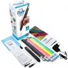3D rašiklis 3DOODLER Create iPRO su 250 dalių pilkų atspalvių rinkiniu (3 mm kaitinimo siūlas)