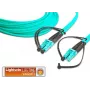 Lightwin LDP-50 LC-LC 0,5 m OM3 šviesolaidinis kabelis, mėlynas