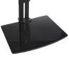 TV laikiklis MACLEAN MC-451 su lentyna ir pasvirimo reguliavimu, VESA 75x75–200x200 mm, iki 20 kg, 15–42 colių ekranams