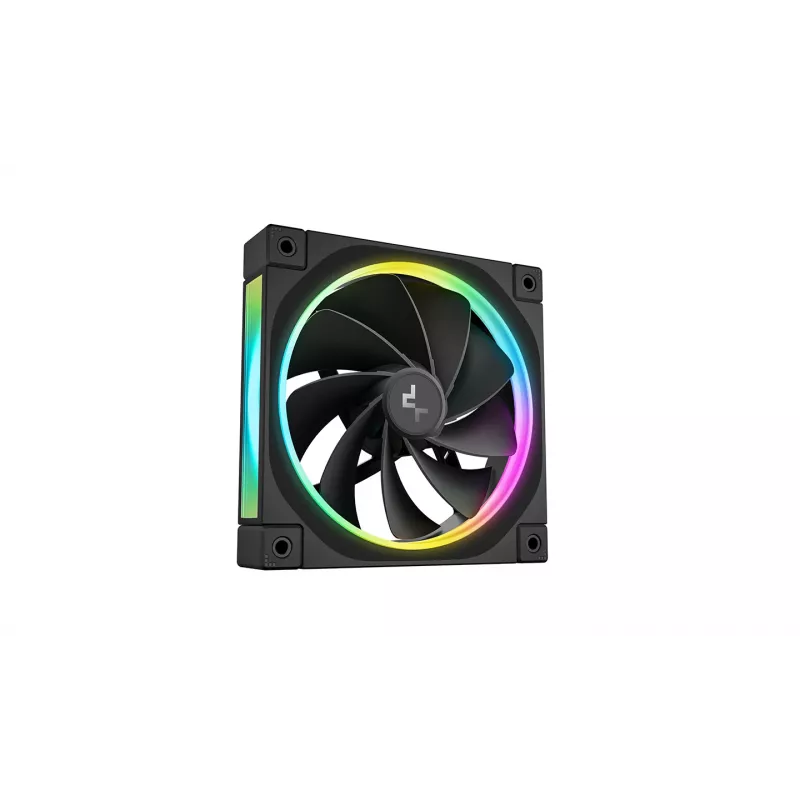 DeepCool FL12R 120mm ARGB korpuso ventiliatoriai 3 vnt. rinkinys juodi