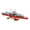 Konstruktorius Cobi Battleship Tirpitz – 593 detalės, mastelio modelis su demonstravimo stovu