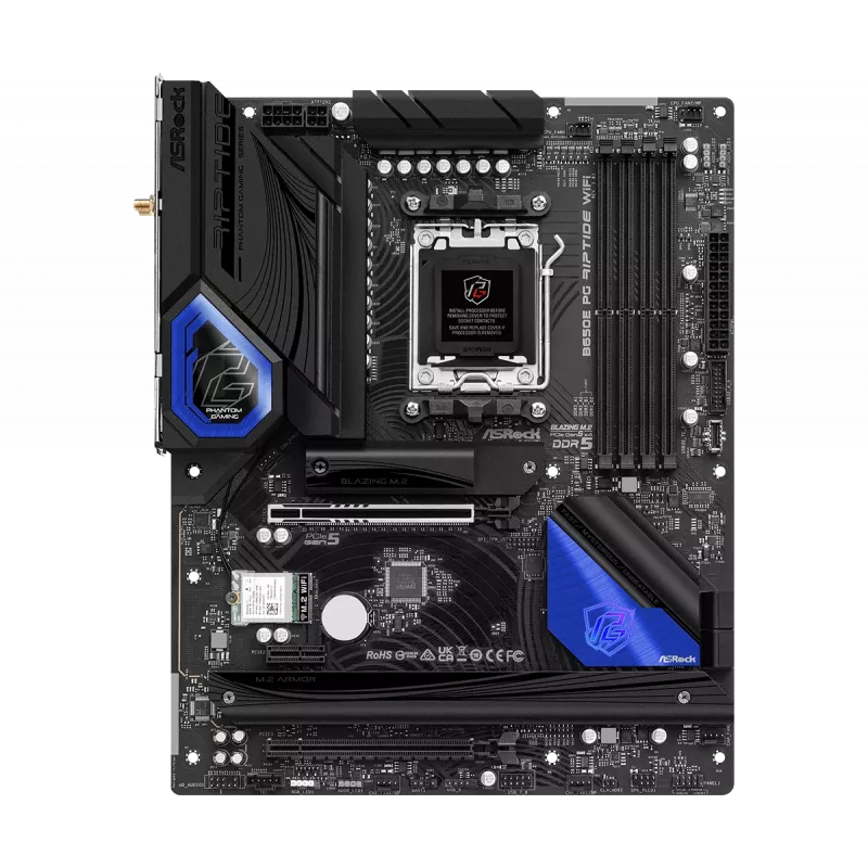 ASRock B650E PG Riptide WiFi ATX AM5 pagrindinė plokštė