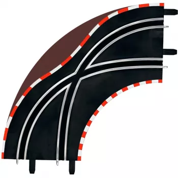 Carrera – Trasos ir aksesuarai 1:43 – Spurwechselkurve (2)
