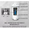 Caso Turbo Karšto Vandens Dozatorius HW 616 | 2600 W | 2,5 L | Plastikas/Nerūdijantis Plienas | Juoda/Nerūdijantis Plienas