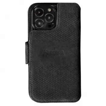 Dėklas-piniginė Krusell 62396 iPhone 13 Pro Max 17 cm juoda