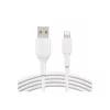 Belkin PVC USB-A į Lightning 2m Baltas