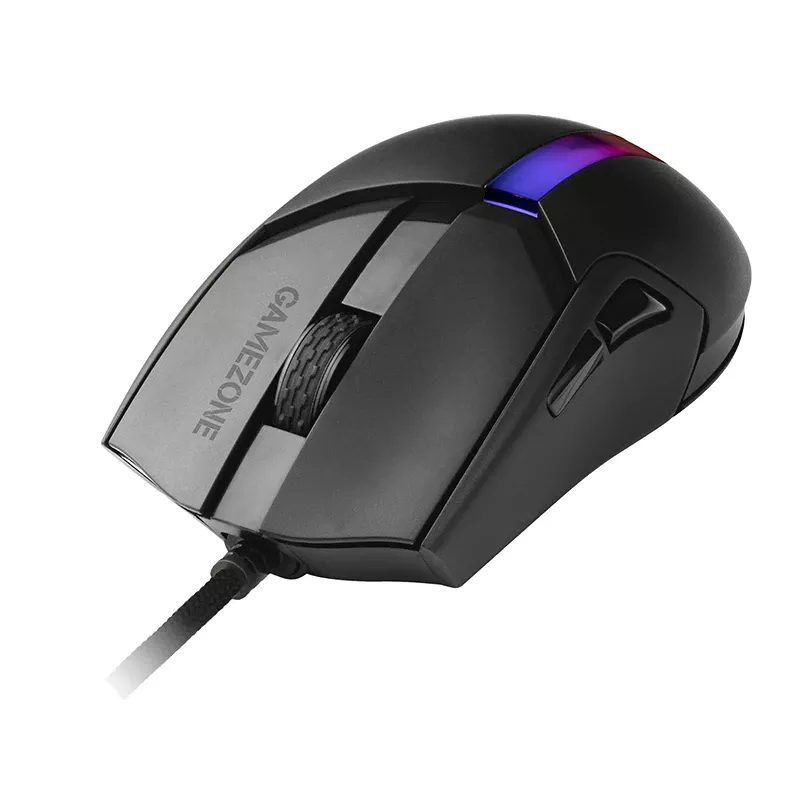 Pelė TRACER 47416 Gamezone Cool Black RGB USB