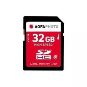AgfaPhoto 32GB SDHC atminties kortelė - 32 GB - Secure Digital High-Capacity (SDHC) - Multi (10427)