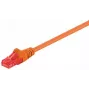 Tinklo kabelis Goobay 0,25 m 2×RJ-45 Oranžinis Cat6