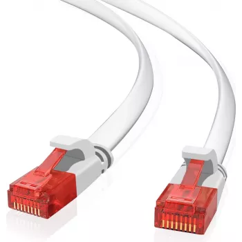 Patch laidas Helos Ultra Slim RJ-45 vyras 15 m UTP