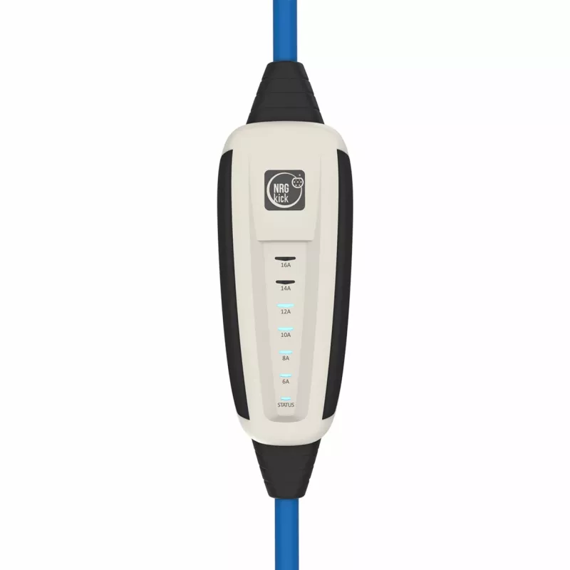 NRGkick Standard Blue Type 2 5 m 22 kW 32 A nešiojamas elektromobilio krovimo kabelis