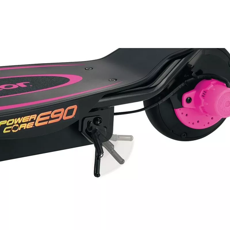 Paspirtukas Razor Power Core E90 16 km/h Juoda, Rožinė
