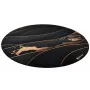 Arozzi Zona Round Floor Pad apsauginis kilimėlis grindims – juodas/auksinis, apvalus