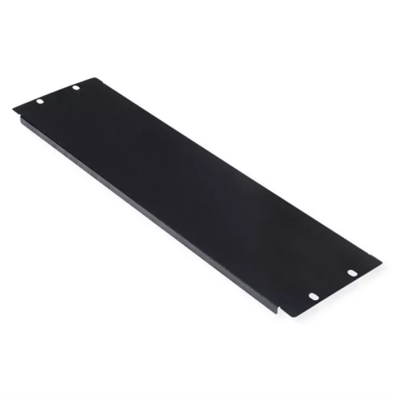 Aklinė plokštė ROLINE 19 colių 3U juodas plienas 480 mm