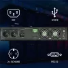 Qoltec nepertraukiamo maitinimo šaltinis UPS RACK 3kVA 3000W dvigubo keitimo on-line LCD EPO USB