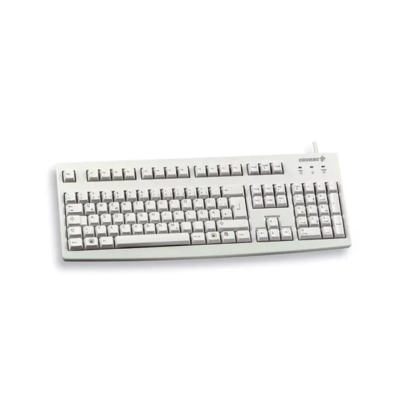 CHERRY G83-6104 klaviatūra USB QWERTY JAV anglų pilka