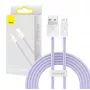 Baseus Dynamic laidas USB į Lightning, 2.4A, 2m (Violetinė)