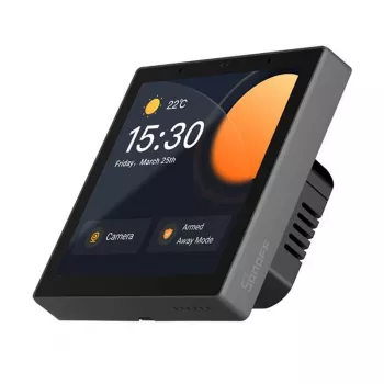 Sieninis valdymo skydelis Sonoff NSPanel Pro – Wi‑Fi, Bluetooth, ZigBee, modelis NSPanel86PB