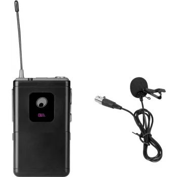 Lavinamasis mikrofonas Omnitronic UHF-E Series 531.9 MHz — laidinis segtukinis mikrofonas UHF belaidėms sistemoms