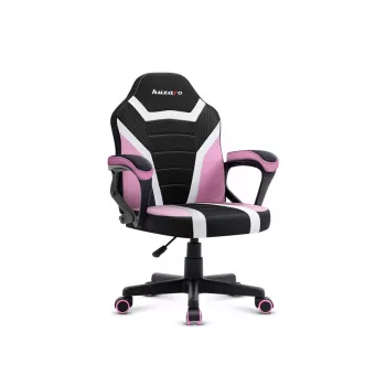 Vaikiška žaidimų kėdė Huzaro Ranger 1.0 Rožinis tinklelis
