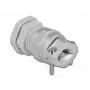Kabelio įvadas DeLOCK 60354 pilkas metalas plastikas
