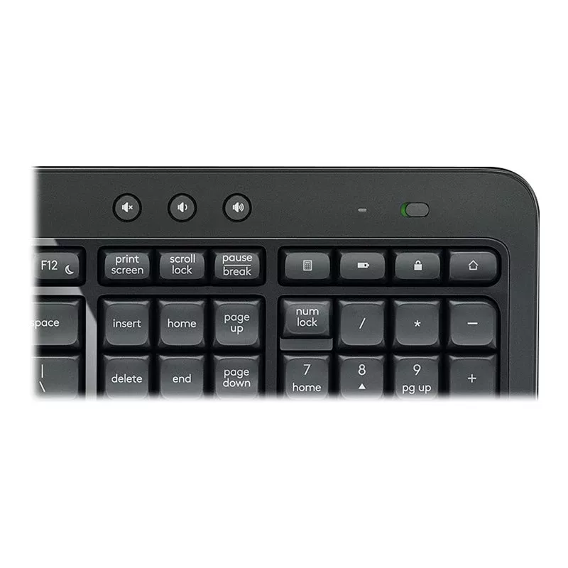 Belaidis klaviatūros ir pelės rinkinys Logitech MK540 ADVANCED, pilno dydžio, membraninis