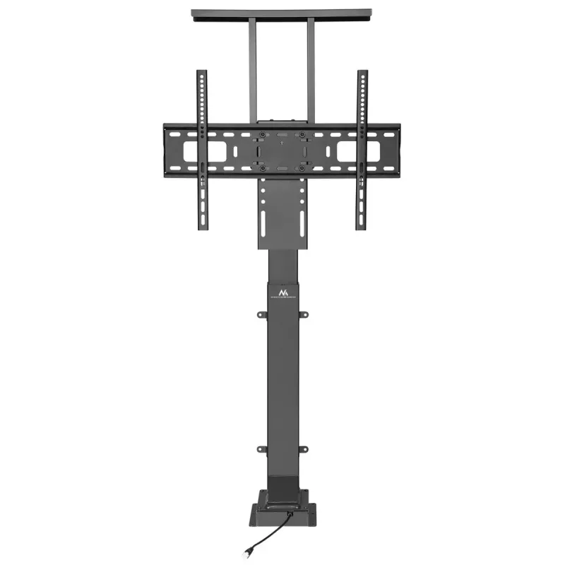Grindinis TV stovas MACLEAN MC-866 37–65 colių (94–165,1 cm), VESA iki 600×400, maks. apkrova 50 kg, juodas
