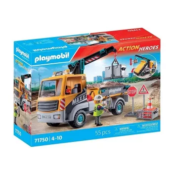 Playmobil Action 71750 nuotykių rinkinys, įvairiaspalvis, 4–10 metų, vienam žaidėjui