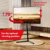 Prie grindų TV stovas MACLEAN MC-494 32–70 colių, VESA iki 400×400 mm, maks. 40 kg, pakreipimas 70°
