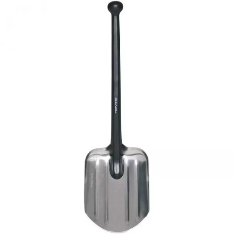Fiskars 1001574 sodo kastuvėlis/mentelė, plastikas, plienas, juoda spalva, nerūdijantis plienas