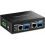 Tinklo medijos keitiklis TRENDnet TI-BF22SFP 1GbE su 2 RJ-45 prievadais ir 2 SFP lizdais