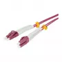 Synergy 21 LWL-2-Faser-Patchk. 7.5mtr.LC-LC 50/125um OM4 AD 2mm flexible Knickschutztülle - Multimode-Faser - 7,5 m