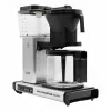 Lašelinis kavos virimo aparatas MOCCAMASTER KBG 741 – 1,25 L talpa, 10 puodelių ąsotis, 1520 W, nerūdijantis plienas/juoda