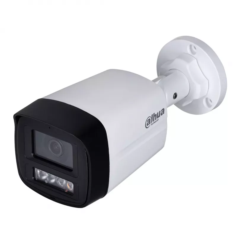 Dahua Technology 4MP išmanusis dvigubos šviesos fiksuoto židinio kulkos tinklo fotoaparatas